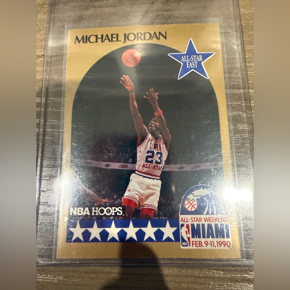 1990-91 Michael Jordan NBA Hoops All-Star Card
